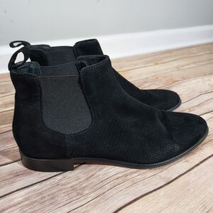 M.Gemi black suede Chelsea boots 37.5